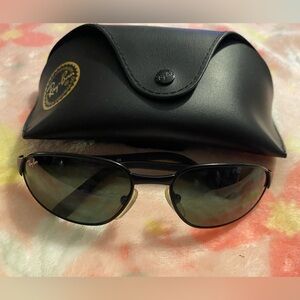 Ray-Ban Black Sunglasses with Dark Lenses